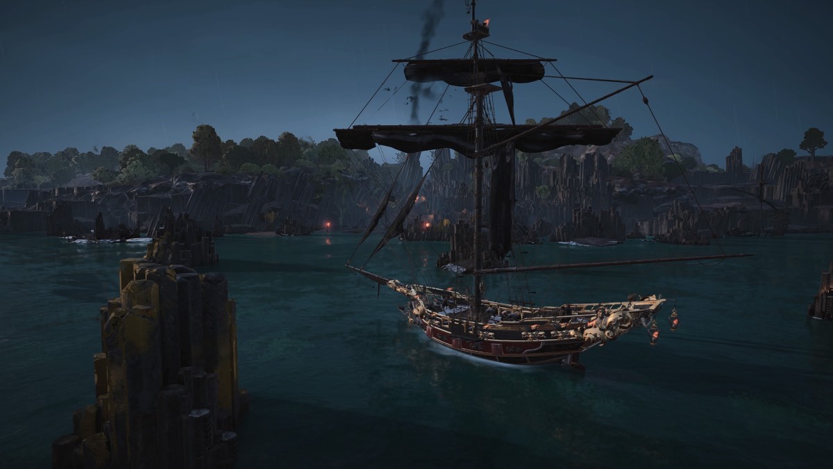 Lance-flammes dans Skull and Bones.