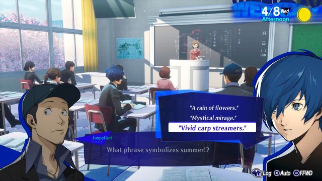 Persona 3 Reload Quelle phrase symbolise lete –