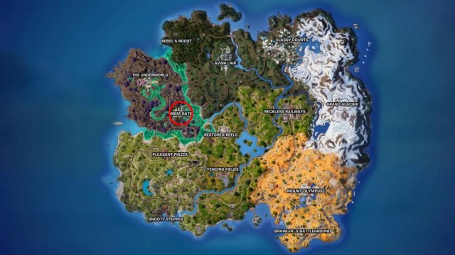 1710003989 812 Tous les emplacements de lautel des boss olympiques dans Fortnite