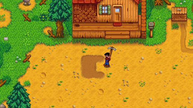 Stardew Valley jusqu’à ce que le sol soit non labouré