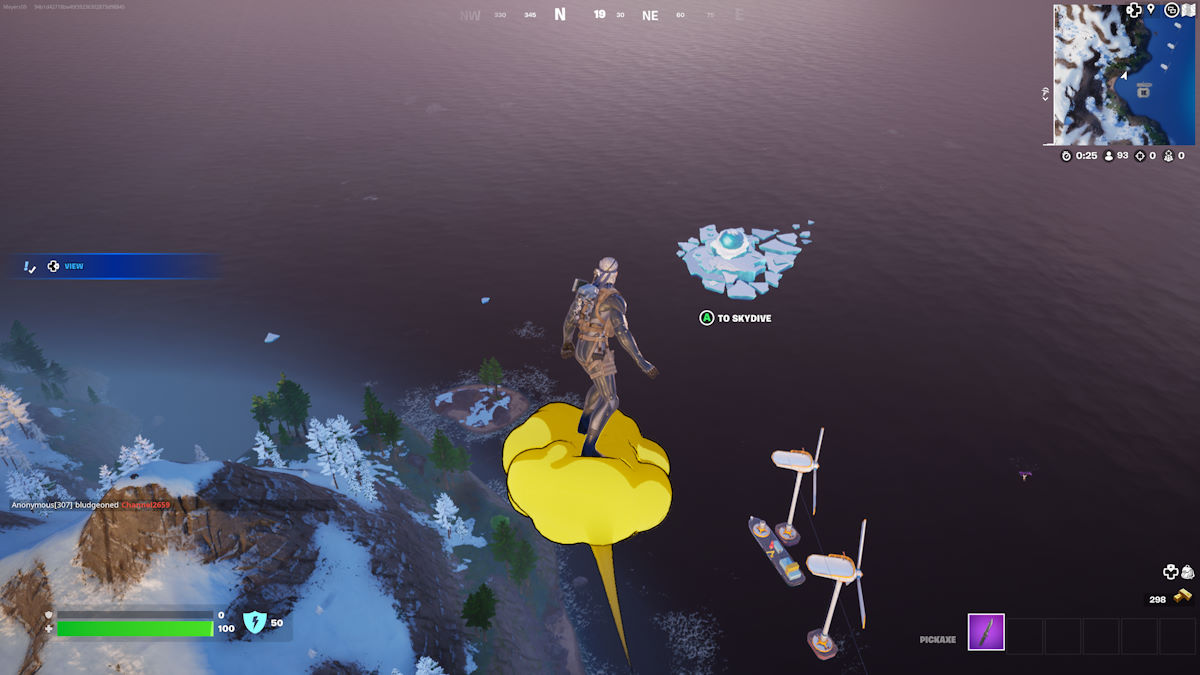 Fortnite Aang et l’île d’orbe d’Appa