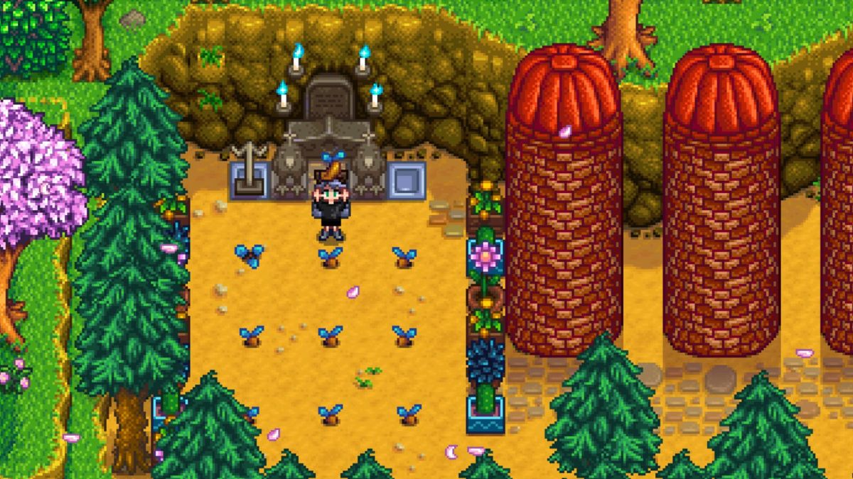 Ferme d’arbres mystiques de Stardew Valley