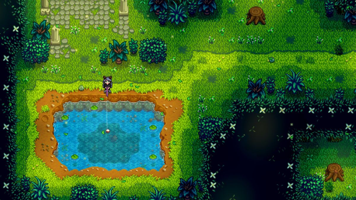 Étang de Stardew Valley Secret Woods