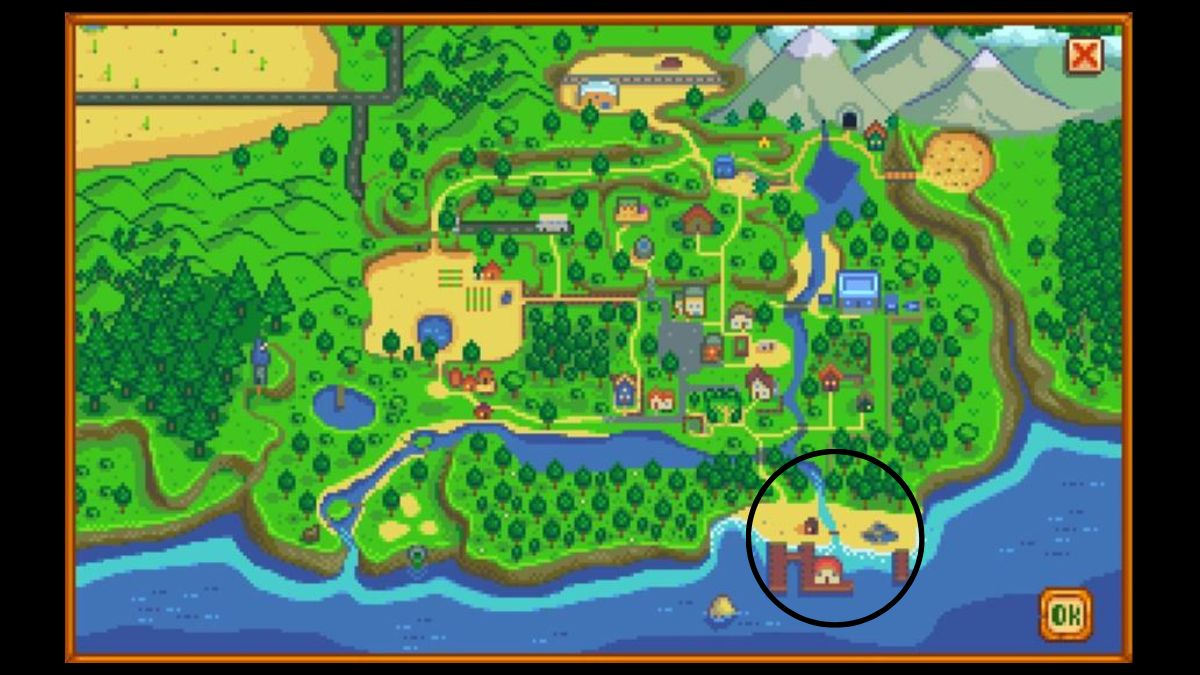 Emplacement de Stardew Valley Anchois