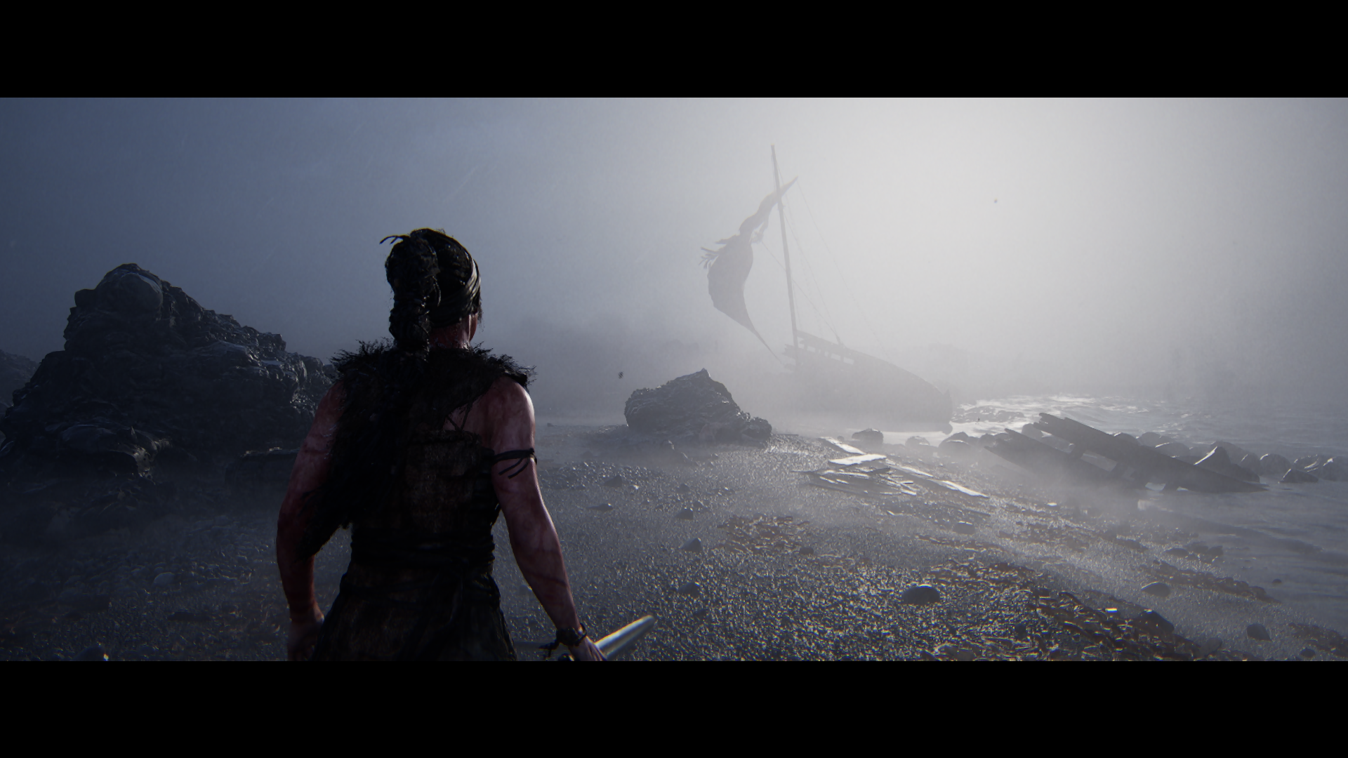 Hellblade 2 avec grain de film et CA