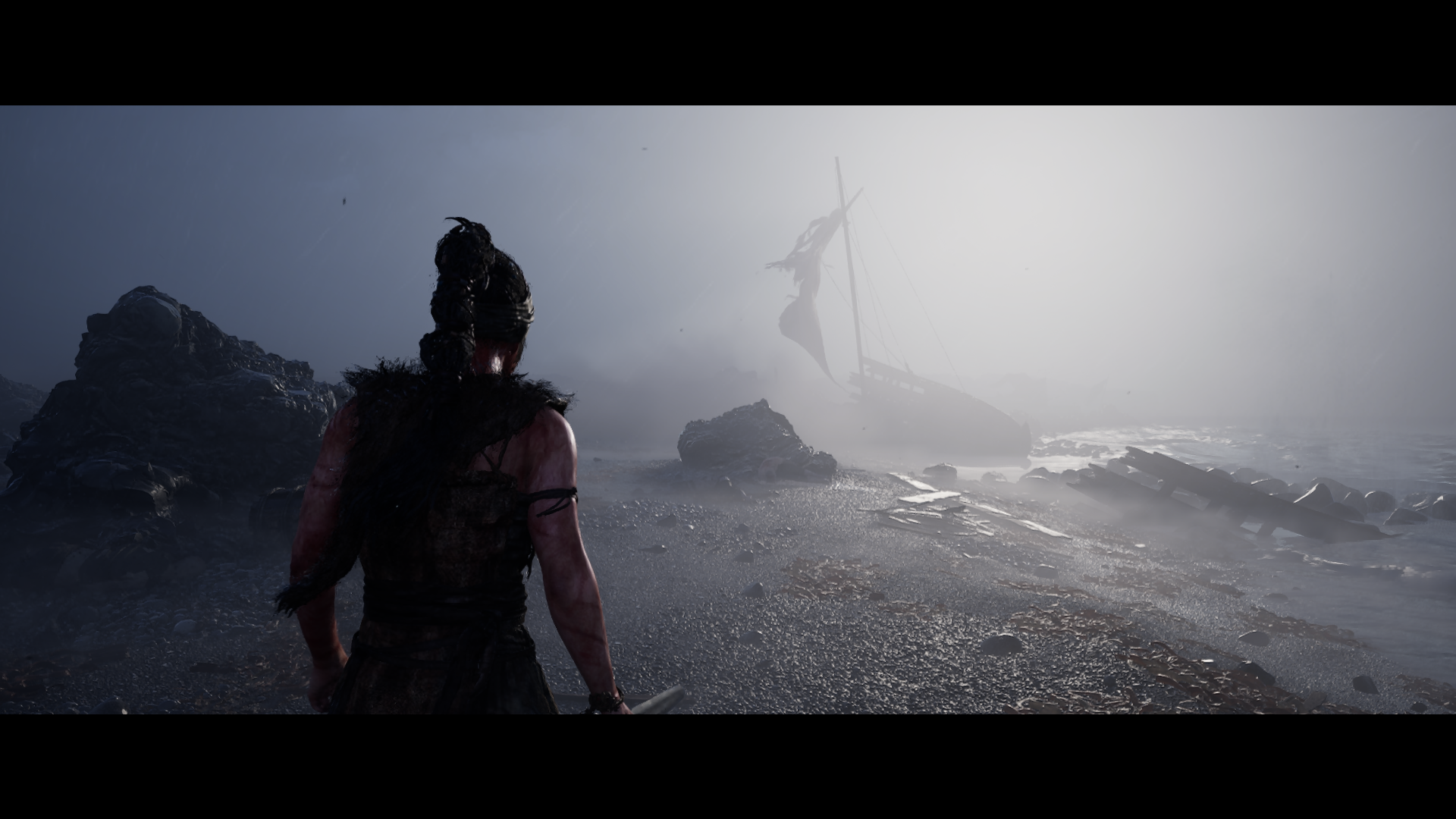 Hellblade 2 sans grain de film et CA