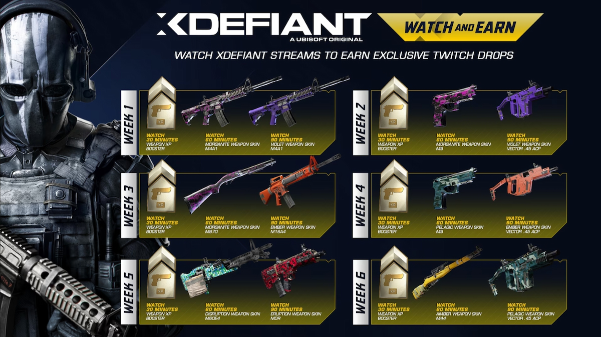 XDefiant Drops