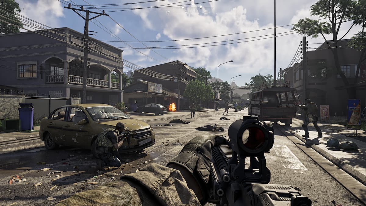 Gameplay de Gray Zone Warfare.