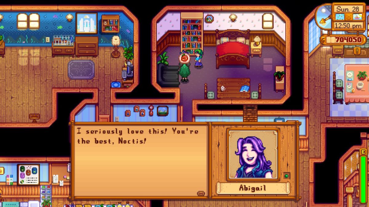 Abigail Epiccy Eel Stardew Valley