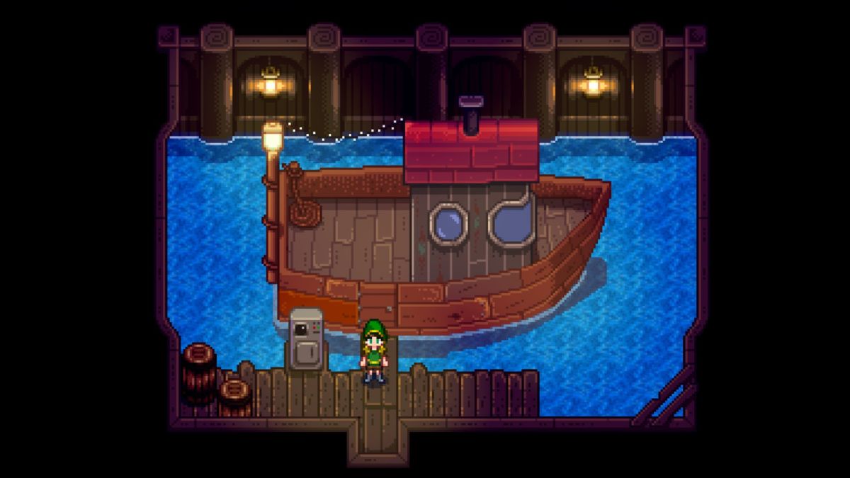 Bateau Willys Stardew Valley