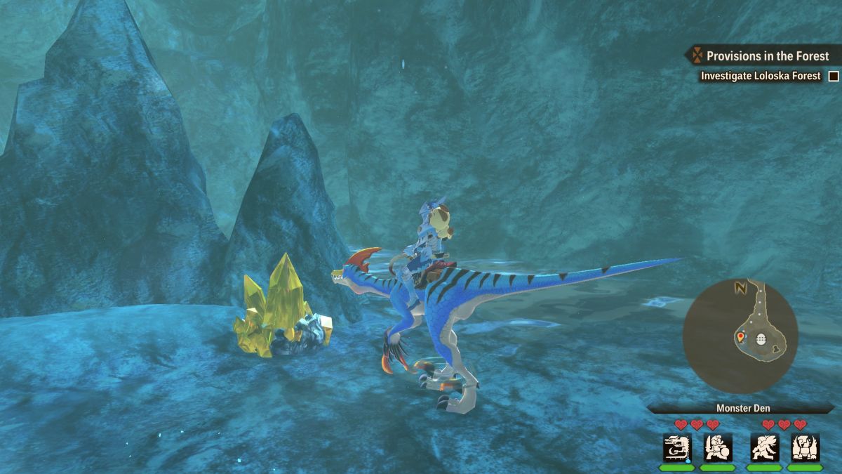 Monster Hunter Stories 2 Ressource d’or Wings of Ruin