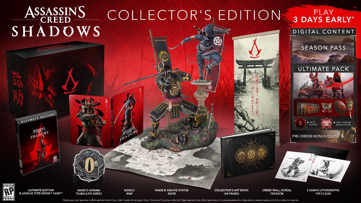 Assassin’s Creed Shadows Édition Collector