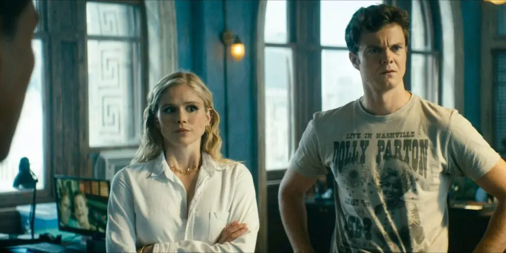 Hughie et Annie dans l’image de la saison 4 de The Boys