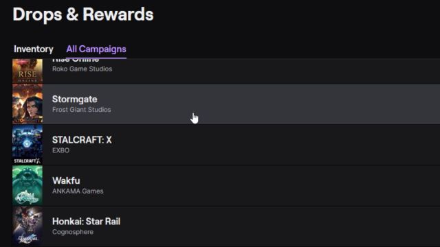 1722446106 954 Comment obtenir des drops Twitch pour Stormgate