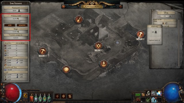 Comment fonctionne lor du Tresor dans Path of Exile 325