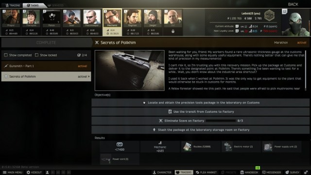 Comment finir les secrets de Polikhim dans Escape from Tarkov