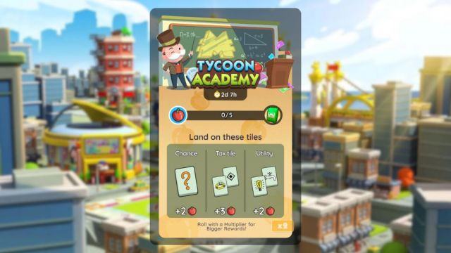 Monopoly GO toutes les recompenses de levenement Tycoon Academy