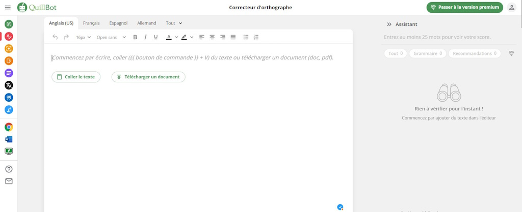 quillbot correcteur orthographe