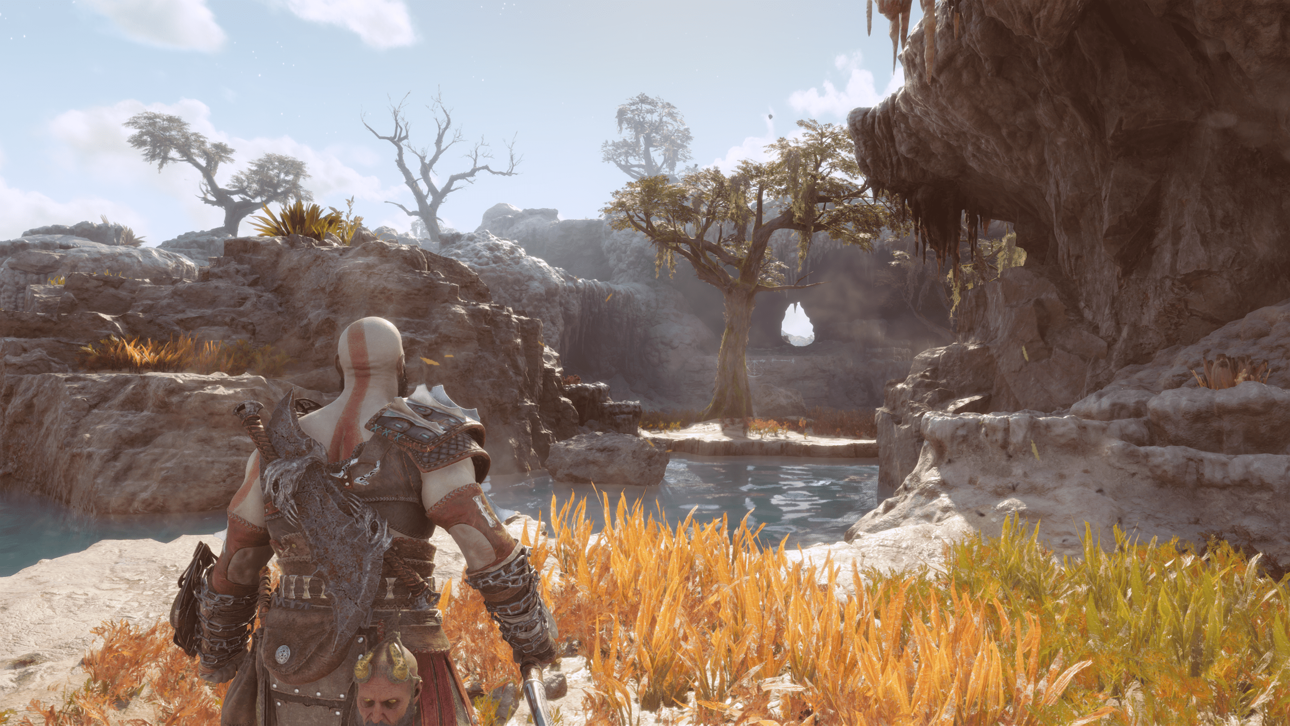 FOV régulier God of War Ragnarok