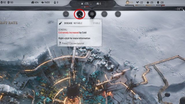 Comment eviter les maladies dans Frostpunk 2