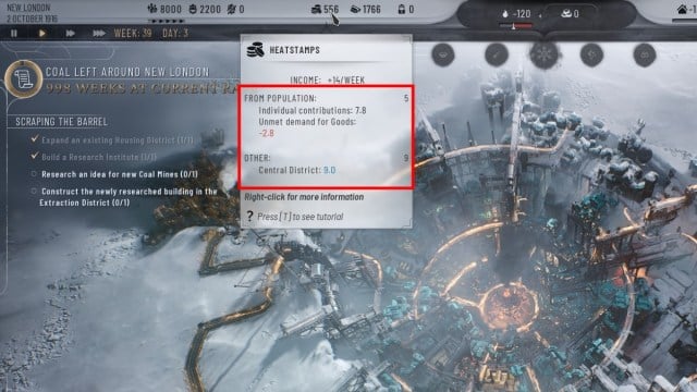 Comment obtenir plus de tampons thermiques dans Frostpunk 2