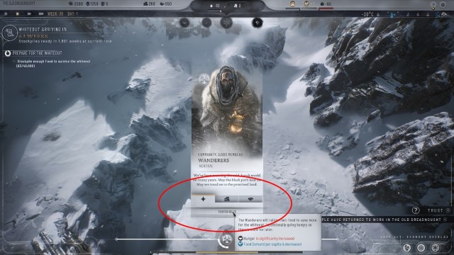 Comment serrer la ceinture des vagabonds dans Frostpunk 2