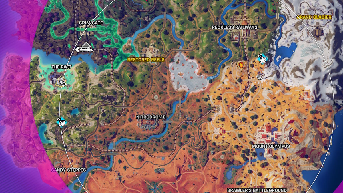 Fortnite Forecast Tower carte