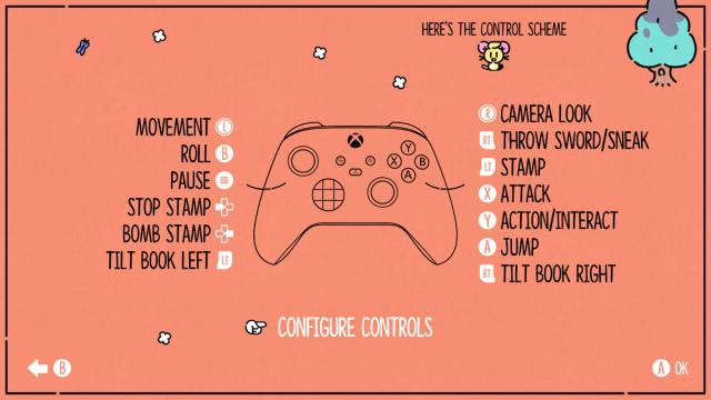 The Plucky Squire Complete Controls pour PC et manette