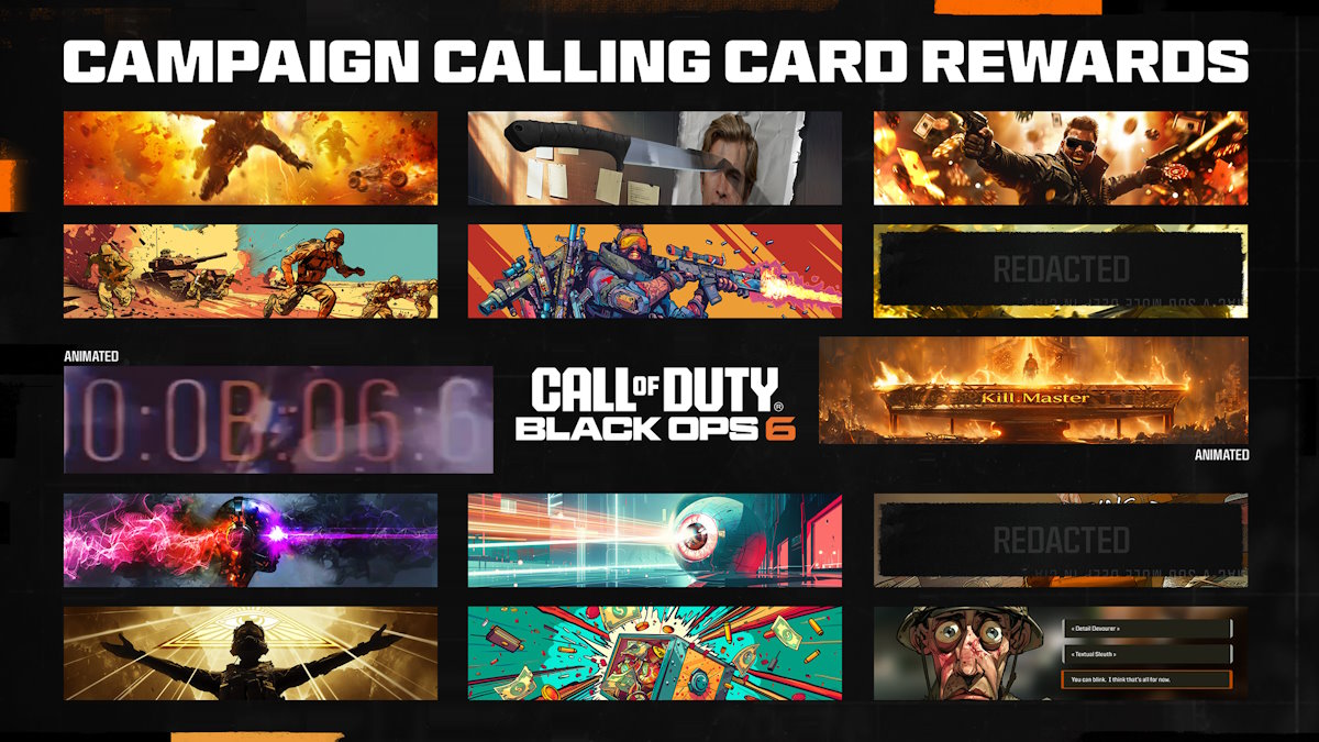 Récompenses de Call of Duty : Black Ops 6