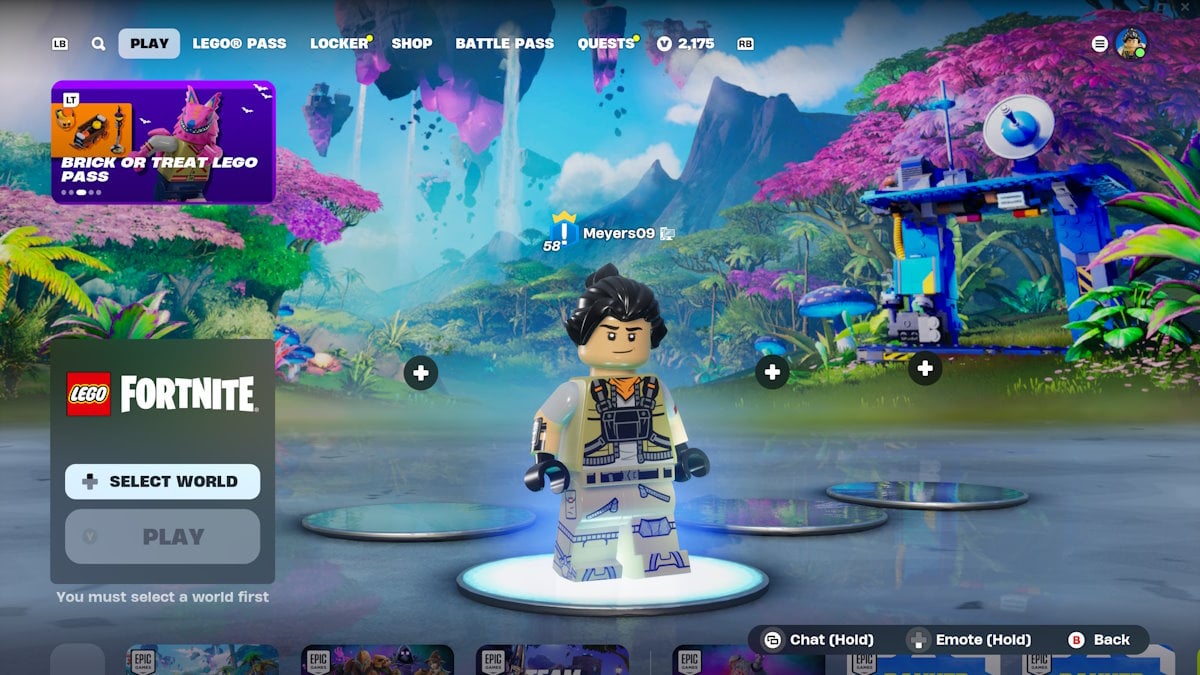 Salon LEGO Fortnite