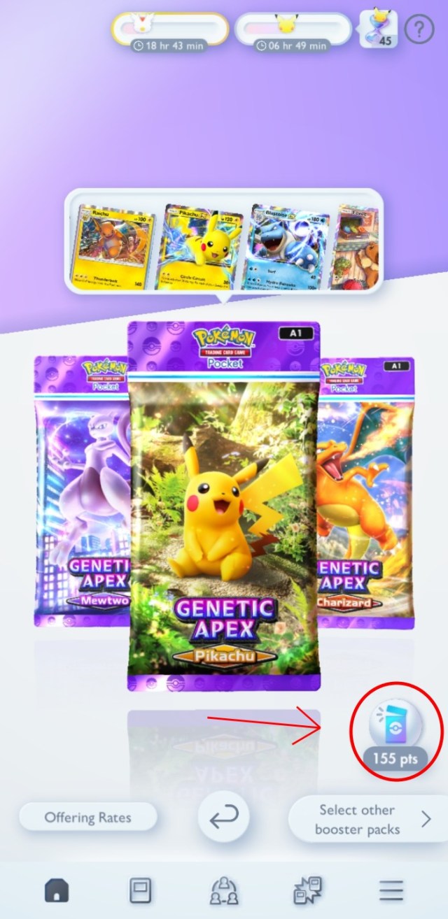 1730422280 801 Comment fabriquer des cartes dans Pokemon TCG Pocket