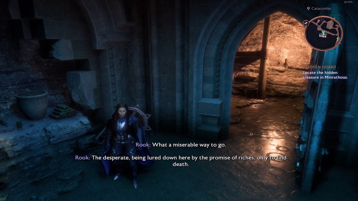 La quête secondaire du démon désespéré qui attire les citadins commence dans Dragon Age : The Veilguard