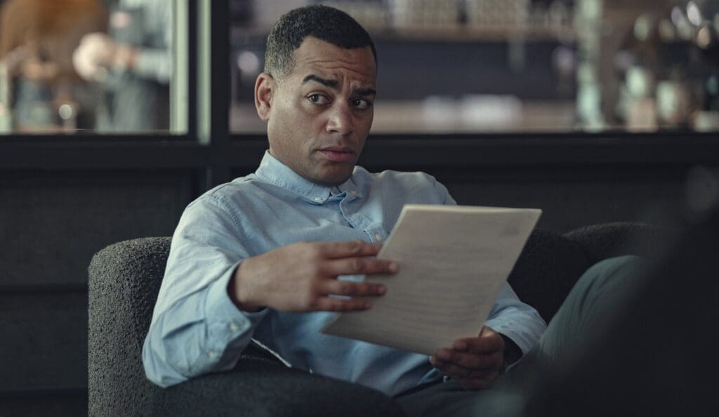 Ben Bailey Smith dans la saison 7 de Black Mirror