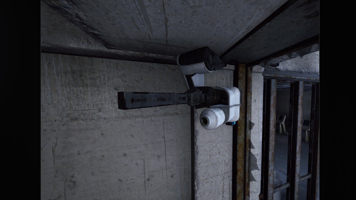 1761943937 473 Comment battre tous les ennemis dans ARC Raiders Tourelle ARC Raiders ennemie montée sur mur