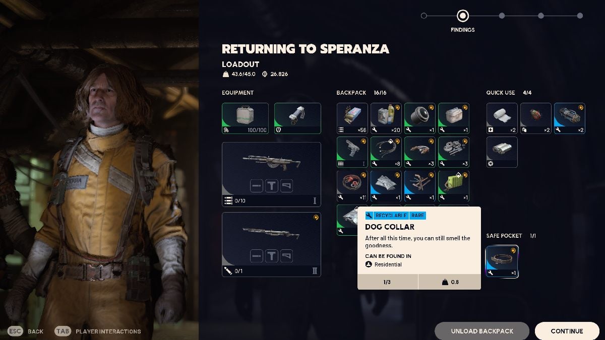 Arc raiders écran d’extrémité rond