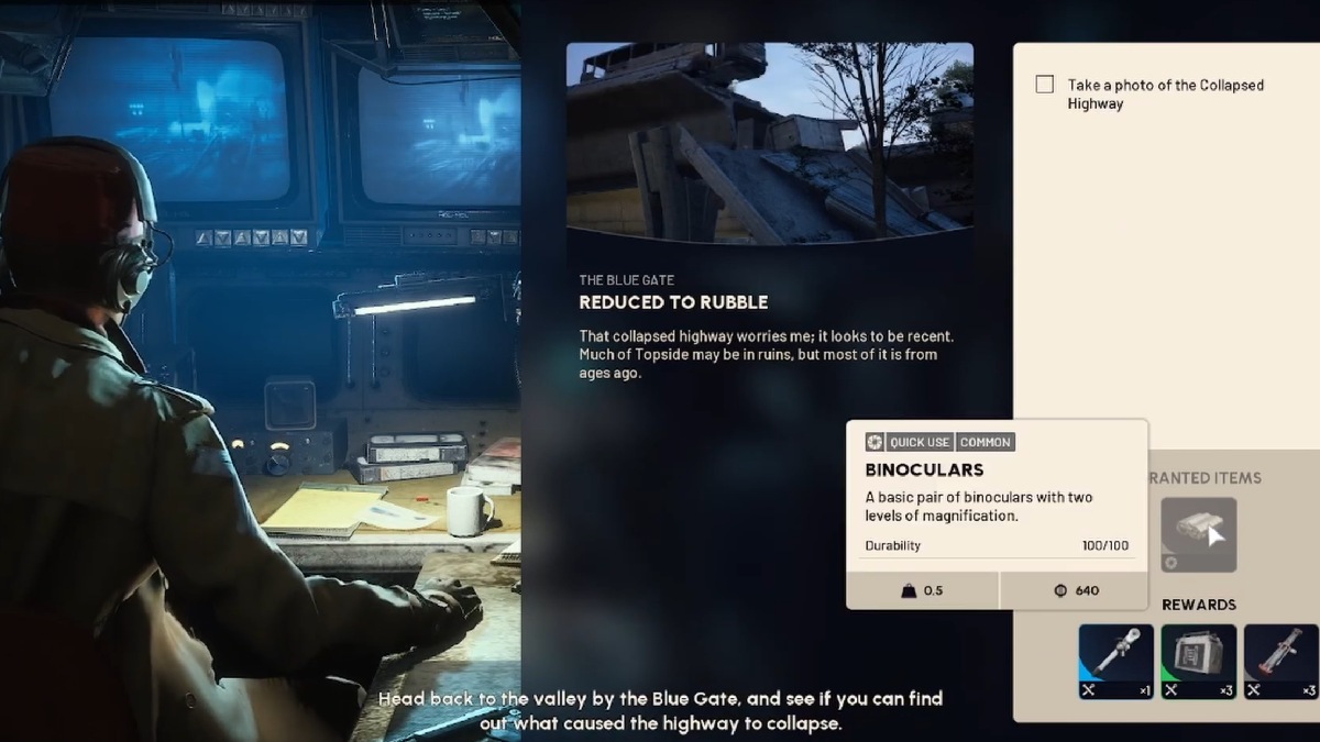 Les pillards de l’ARC acceptent la quête réduite en ruines