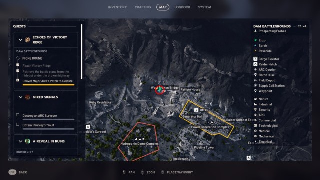 Comment terminer la quete Echoes of Victory Ridge dans ARC Comment terminer la quete Echoes of Victory Ridge dans ARC