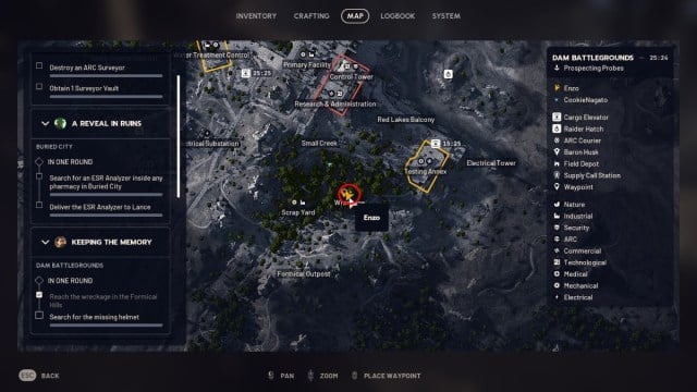 Comment terminer la quete Keeping the Memory dans ARC Raiders