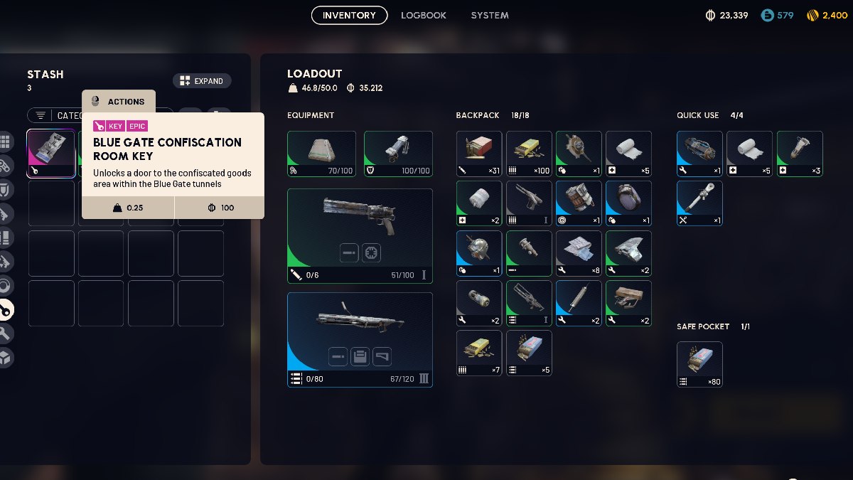 Toutes les pieces verrouillees et les cles dans la carte Toutes les pieces verrouillees et les cles dans la carte